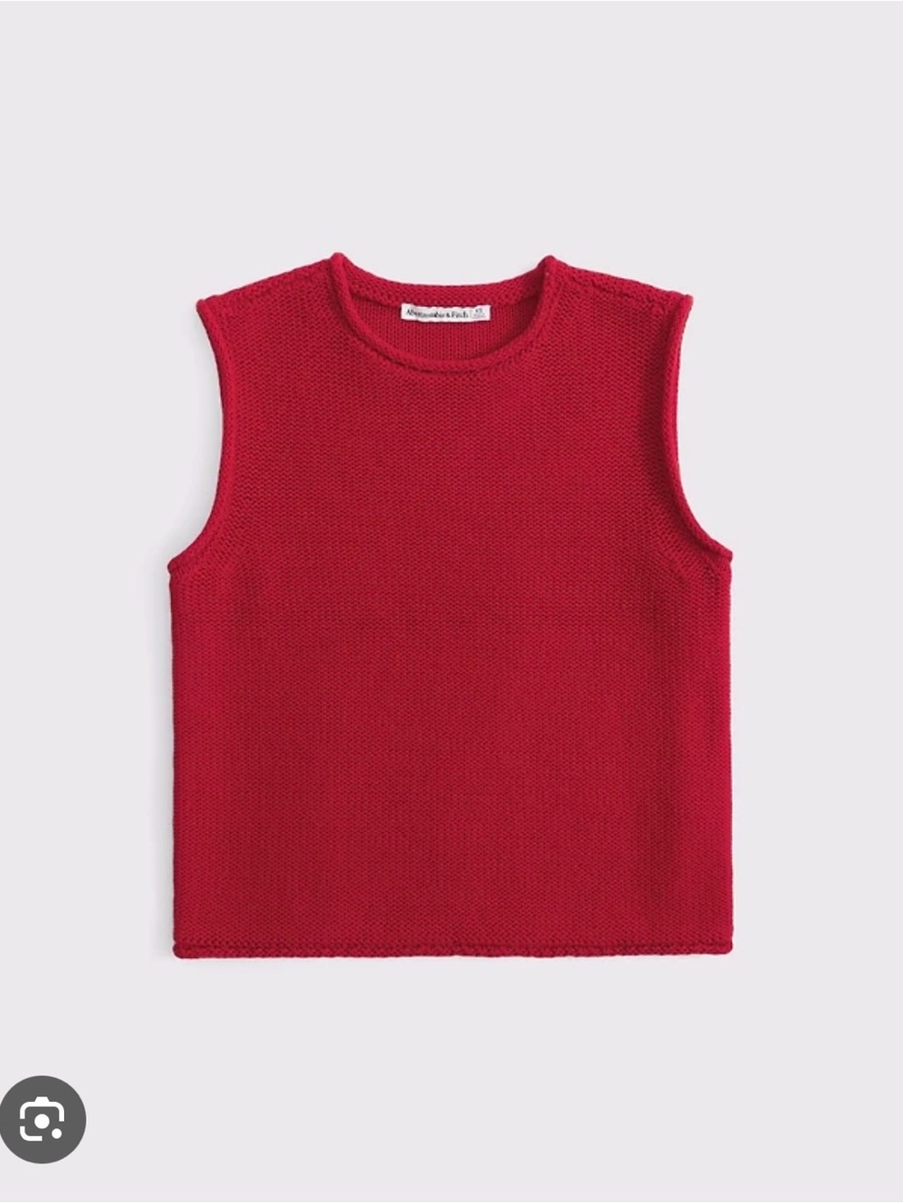 Abercrombie & Fitch LuxeLoft shrunken sweater shell top